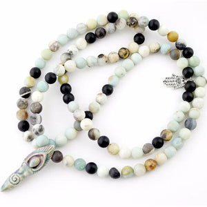 Amazonite Goddess Mala