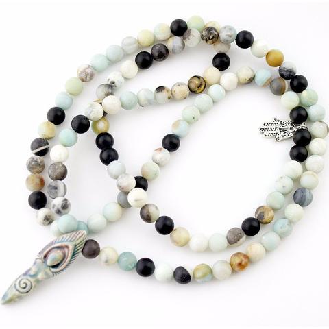 Amazonite Goddess Mala