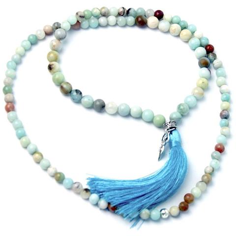 Amazonite Fertility Goddess mala